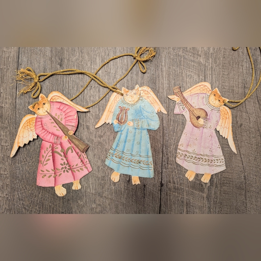 Metal Cat Ornaments